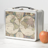 Lunch Box Novissima Totius Terrarum Orbis Tabula (En situation)