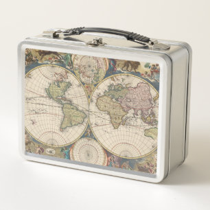 Lunch Box Novissima Totius Terrarum Orbis Tabula