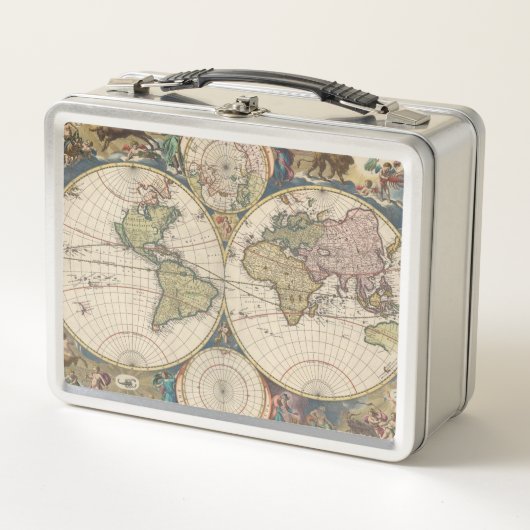 Lunch Box Novissima Totius Terrarum Orbis Tabula (Devant)