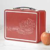 Lunch Box Nuage de mots des pompiers autrichiens (En situation)