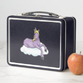 Lunch Box Nuage Unicorn (En situation)