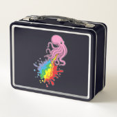 Lunch Box Octopus avec arc-en-ciel (Dos)