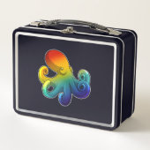 Lunch Box Octopus avec arc-en-ciel (Devant)