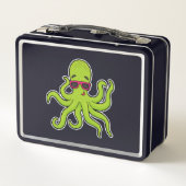 Lunch Box Octopus avec lunettes de soleil (Dos)