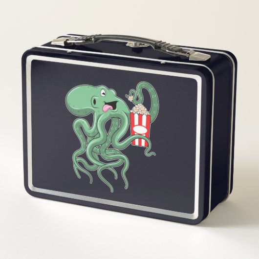 Lunch Box Octopus avec Popcorn (Dos)