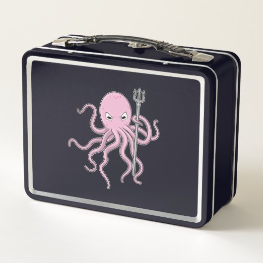 Lunch Box Octopus en tant qu'assistant avec Trident (Dos)