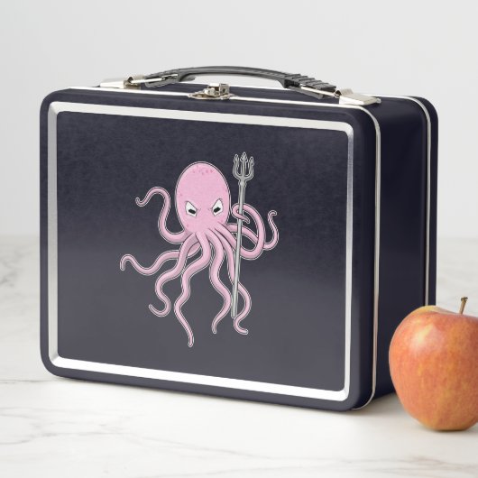 Lunch Box Octopus en tant qu'assistant avec Trident (En situation)