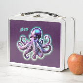 Lunch Box Octopus pourpre (En situation)