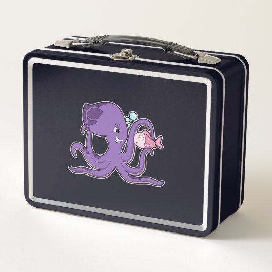 Lunch Box Octopus with Fish (Devant)