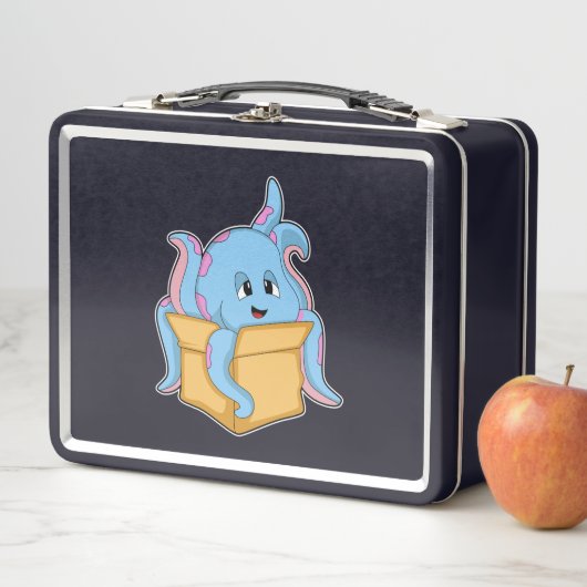 Lunch Box Octopus with Packet. (En situation)