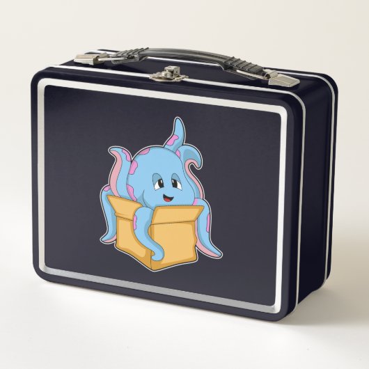 Lunch Box Octopus with Packet. (Devant)