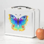 Lunch Box Oeil de paon arc-en-ciel (En situation)