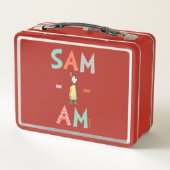 Lunch Box Oeufs verts et jambon | Sam-I-Am (Dos)