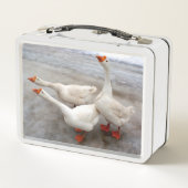 Lunch Box Oie blanche (Dos)