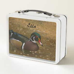 Lunch Box Oie blanche et canard à bois
