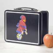 Lunch Box Oiseau aux sports de volley-ball (En situation)