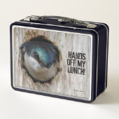 Lunch Box Oiseau-chanteur avale en arbre massif (Dos)