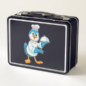 Lunch Box Oiseau comme cuire avec Platter (Dos)