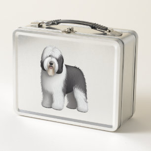 Lunch Box Old English Sheepdog 10