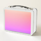 Lunch Box Ombre couleur rose et pourpre de fond (Dos)