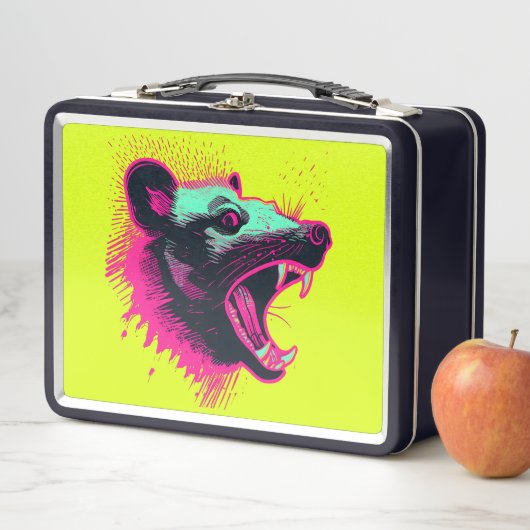 Lunch Box Opossum à crier (En situation)