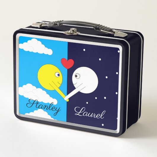 Lunch Box Opposites Attract - Sun & Moon in Love: (Devant)