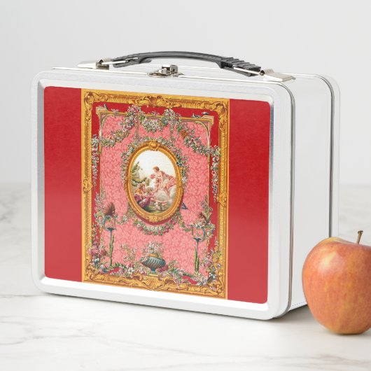 Lunch Box opulent baroque du XVIIIe siècle famille heureuse (En situation)