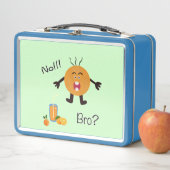 Lunch Box Orange drôle (En situation)
