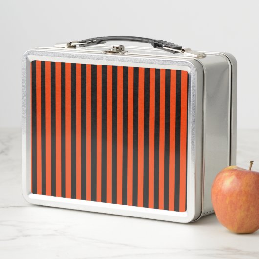 Lunch Box Orange foncé (En situation)