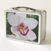 Lunch Box Orchidée Blanche I Belle Fleur Tropicale (Dos)