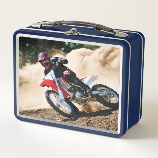 Lunch Box oreiller de cavalier de motocross (Devant)