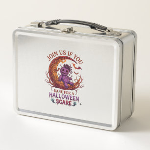 Lunch Box Osez Halloween Épouvante Violet Poupée Vaudou Croi