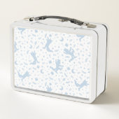 Lunch Box Où les choses sauvages Blue Floral (Dos)