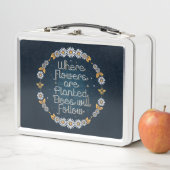 Lunch Box Où les fleurs sont plantées Boîte à lunch (En situation)