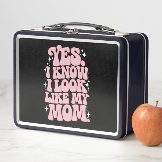 Lunch Box Oui Je sais que je ressemble à ma mère Fête Super  (En situation)
