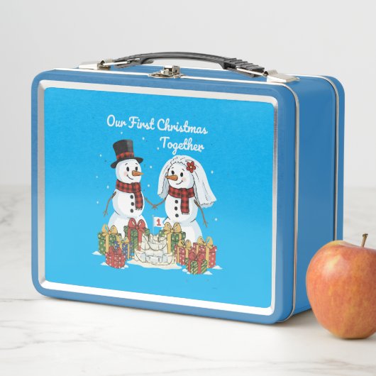 Lunch Box Our First Christmas Together | Newlywed Snowman  (En situation)
