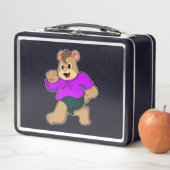 Lunch Box Ours à la course (En situation)