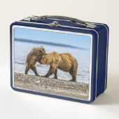 Lunch Box Ours brun côtier (Devant)