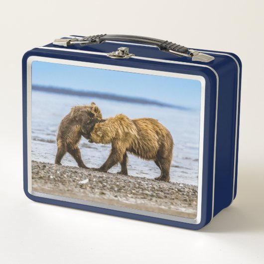 Lunch Box Ours brun côtier (Devant)