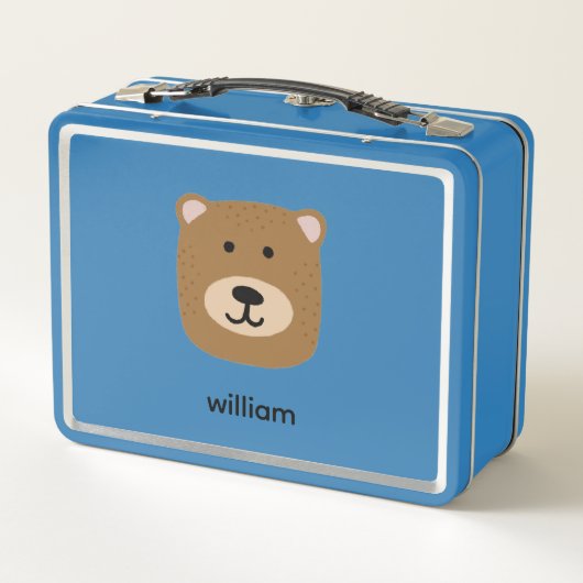 Lunch Box Ours brun mou (Dos)