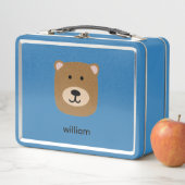 Lunch Box Ours brun mou (En situation)