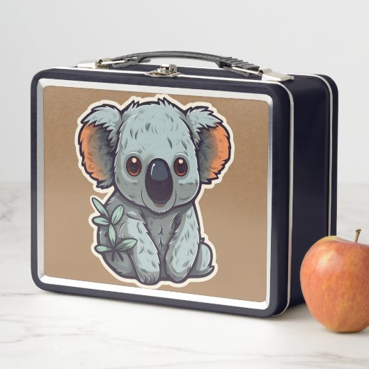 LUNCH BOX OURS DE CARTOON KOALA (En situation)