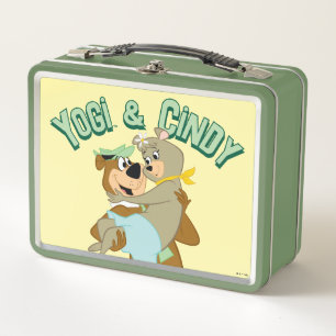 Lunch Box Ours de Yogi portant un ours de Cindy