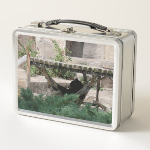 Lunch Box Ours d'un jour d'été paresseux dans un hamac