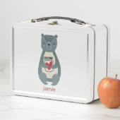 Lunch Box Ours gris mou (En situation)