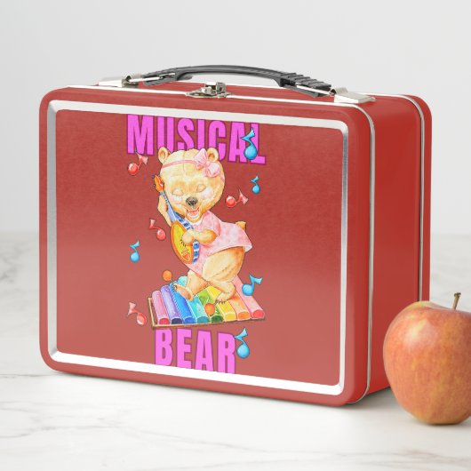 Lunch Box Ours musical pour enfants (En situation)