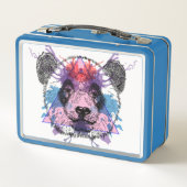 Lunch Box Ours panda géométrique (Dos)
