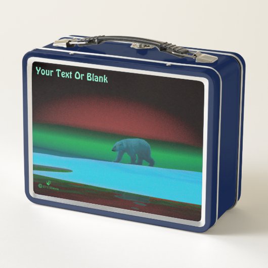 Lunch Box Ours polaire (Dos)