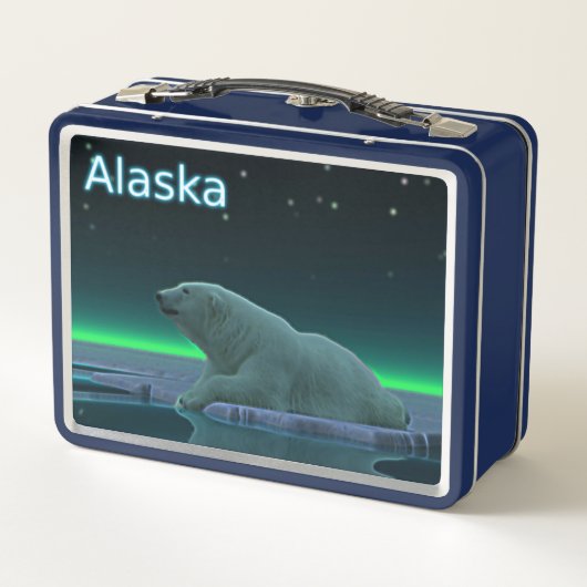 Lunch Box Ours polaire à bordure de glace - Alaska (Dos)