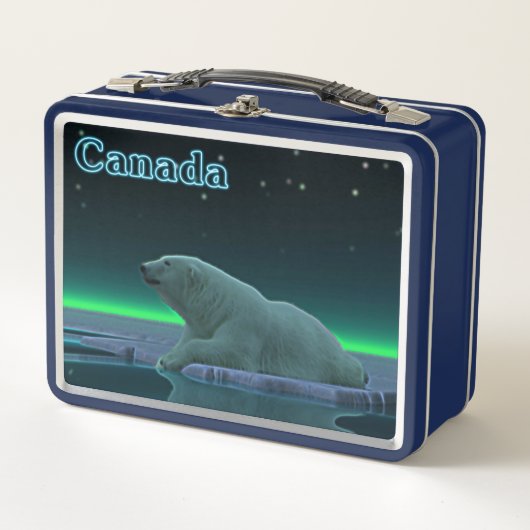 Lunch Box Ours polaire en bordure de glace - Canada (Devant)